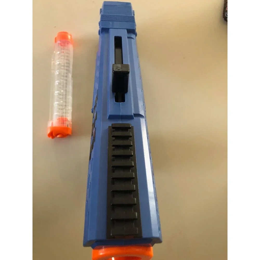 NERF Rival Apollo Xv-700 Blaster -‎ Blue, Extended Magazine No Foam Ammo Balls
